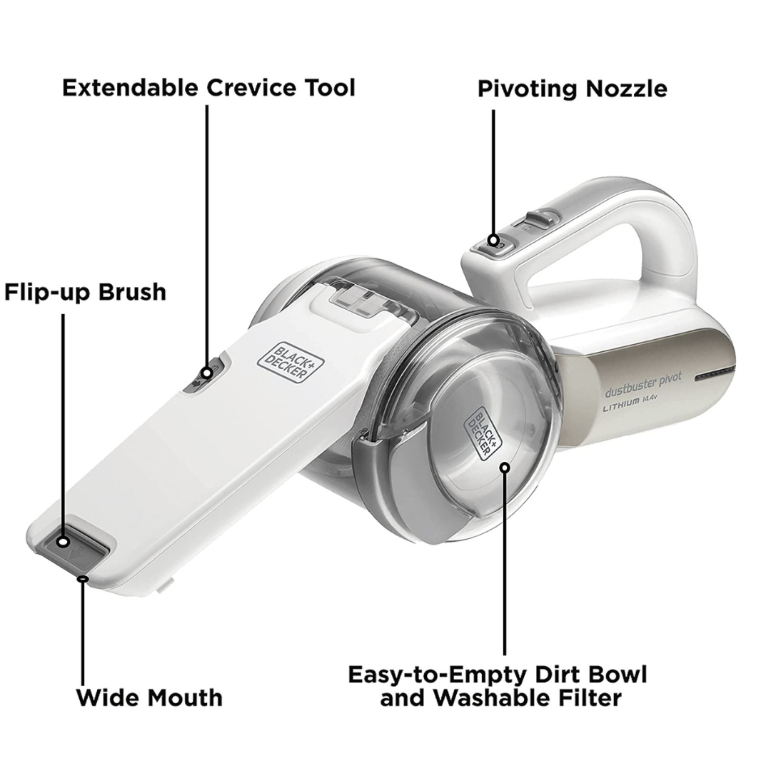 Black+Decker Cordless Handheld Vacuum Cleaner