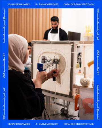 Tufting Workshop at Dubai Design Week 2025 (Sunday, 9th November, 4pm)