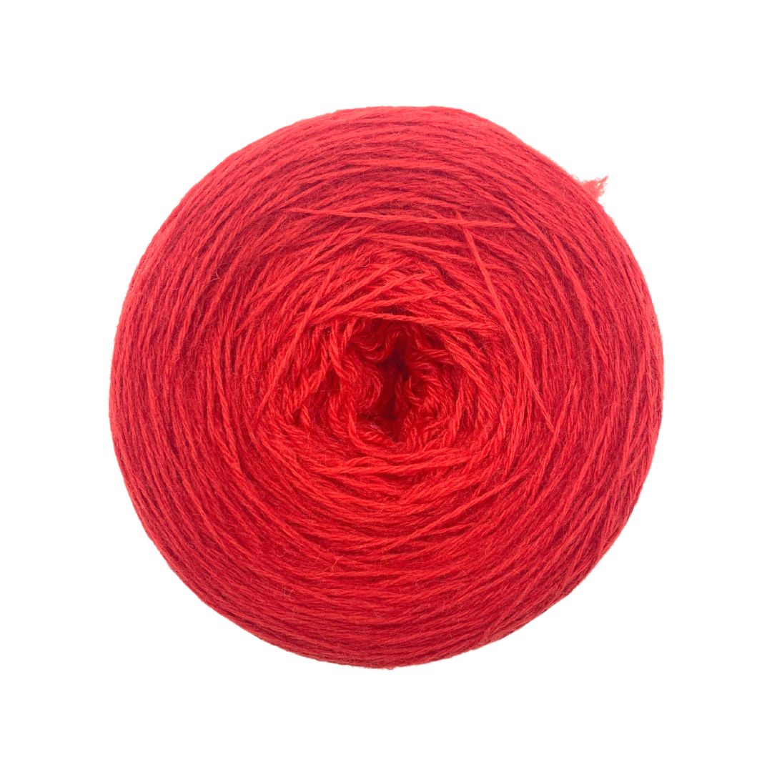 Handmayk Pure Wool Lace Yarn (Red)