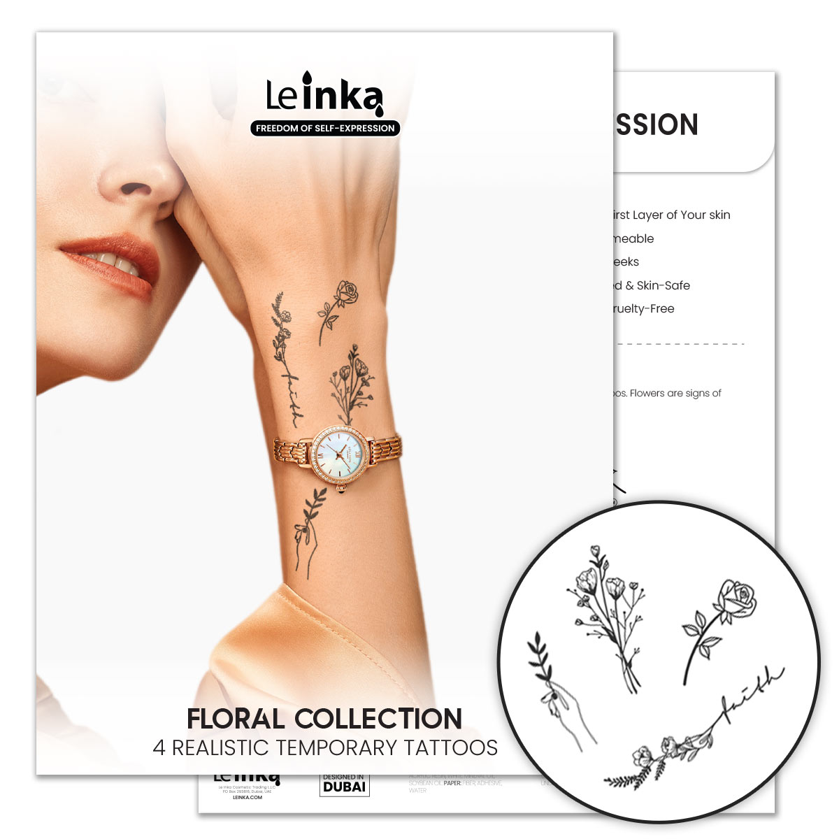 Le Inka Tattoos - Floral Collection