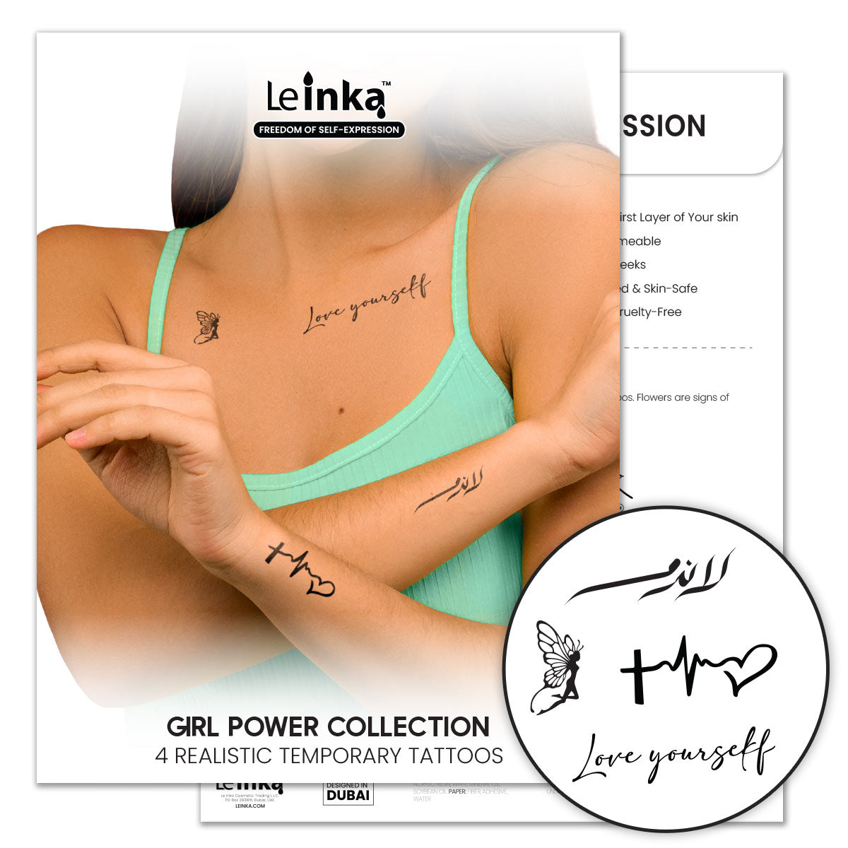 Le Inka Tattoos - Girl Power Collection