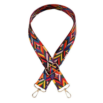 Handmayk Printed Fabric Bag Strap (Retro Red)