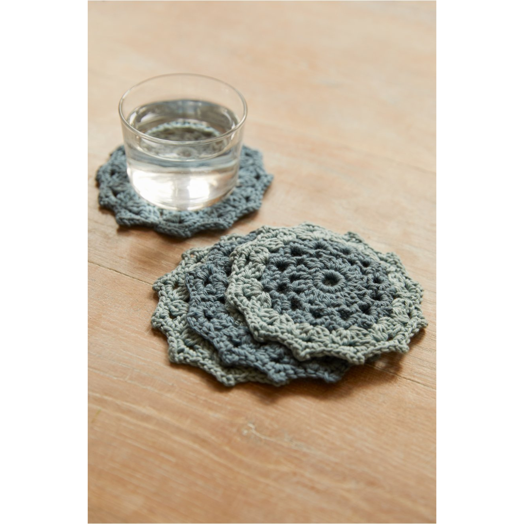 DMC Crochet Kit - Mindful Making (The Mandala Coasters)