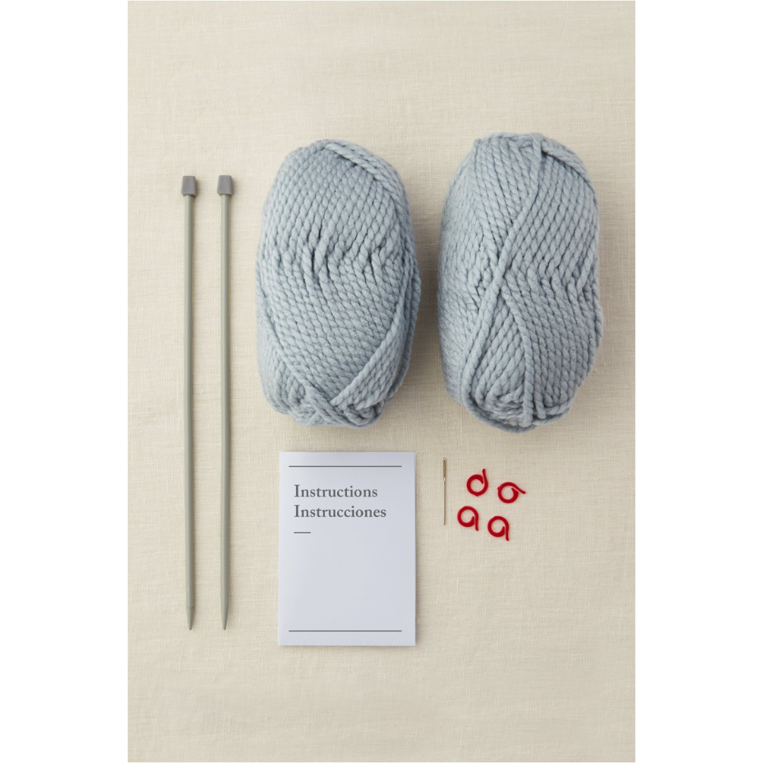 DMC Knitting Kit - Mindful Making (The Rhythm Rib Hat & Mitts)