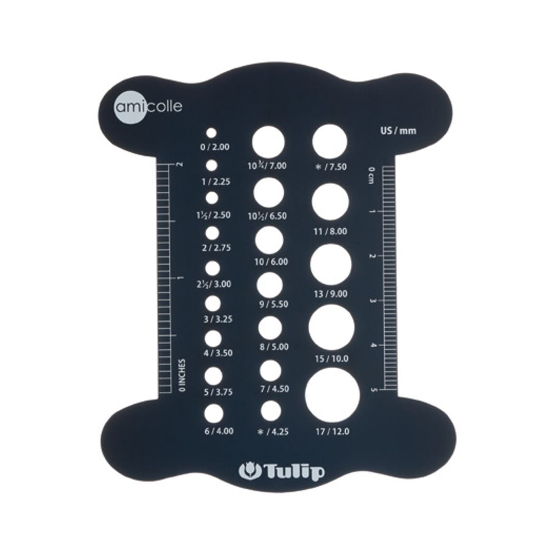 Tulip Amicolle Knitting Needle Gauge