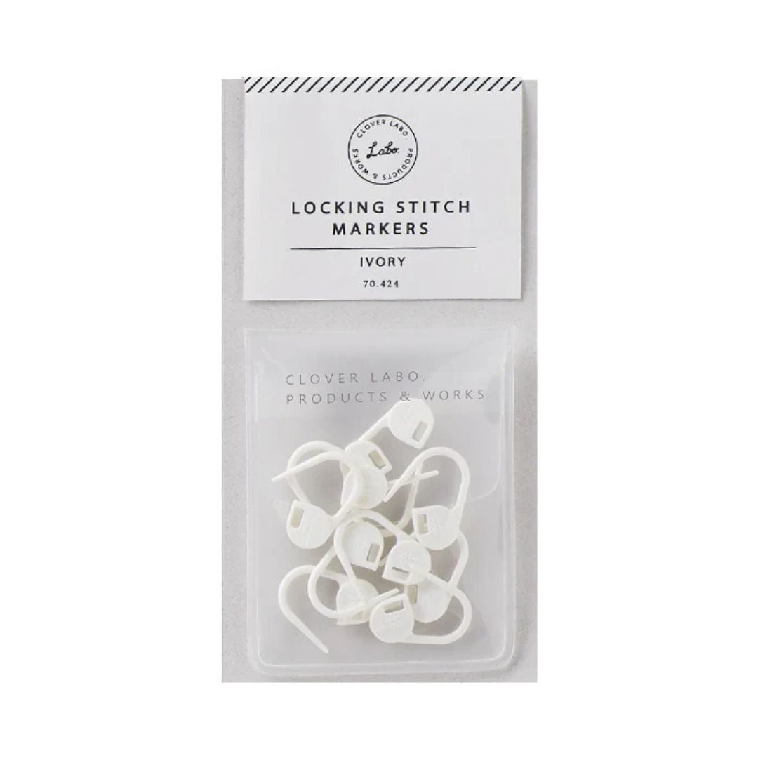 Clover Labo Stitch Markers (Pack of 10)
