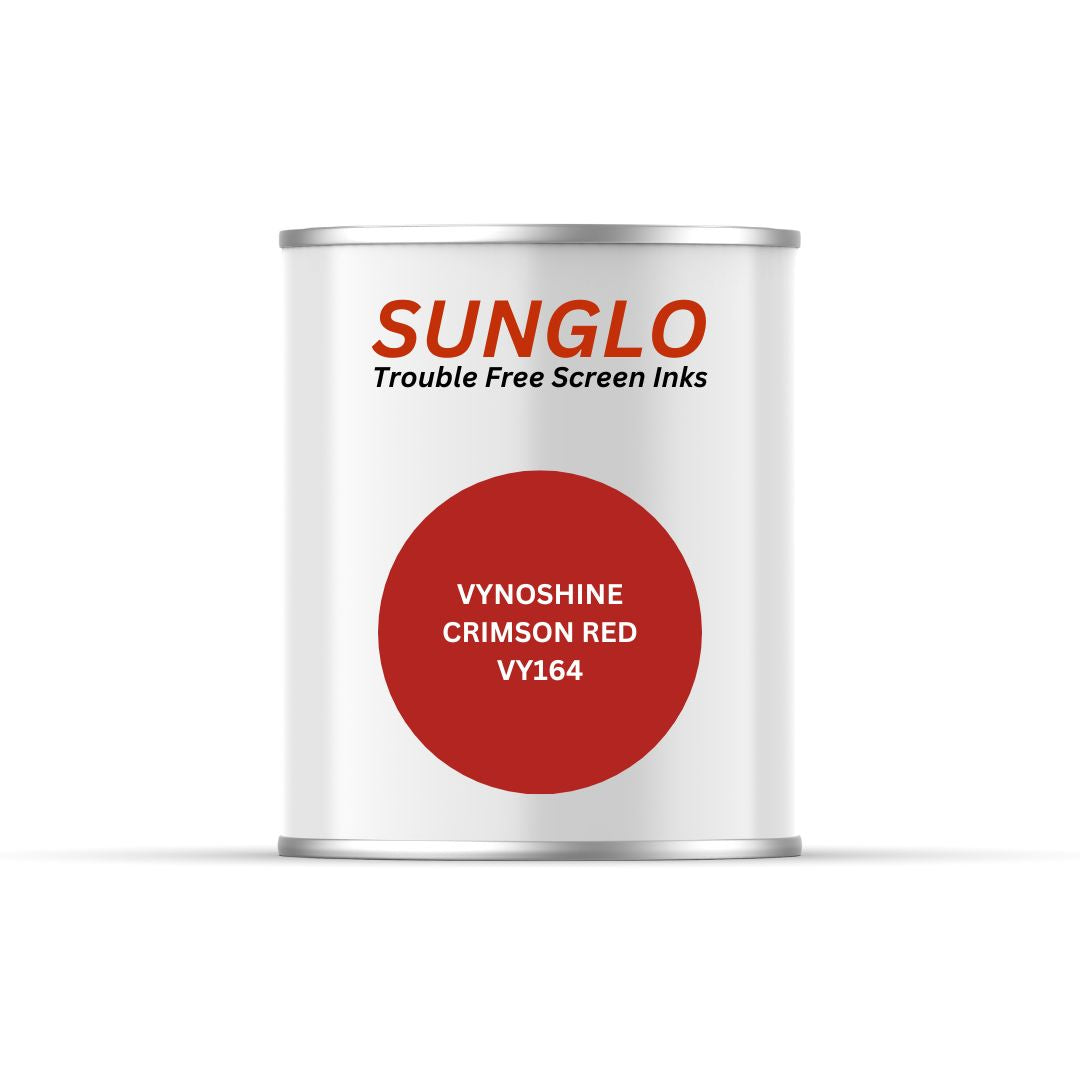 Fujifilm Sunglo Vynoshine Screen Printing Ink (Gloss) (Crimson Red)