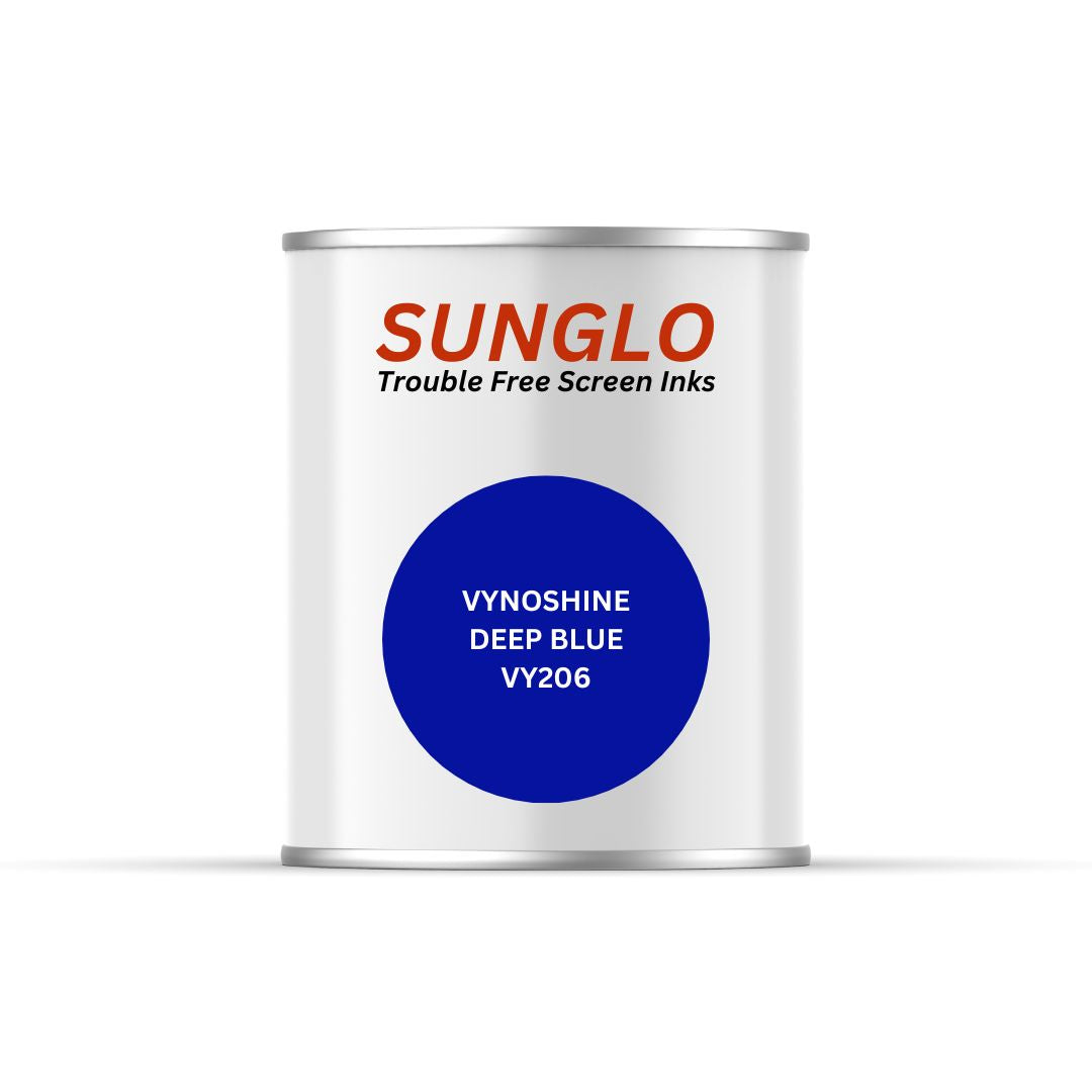 Fujifilm Sunglo Vynoshine Screen Printing Ink (Gloss) (Deep Blue)
