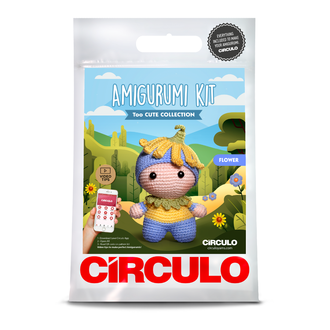 Circulo Amigurumi Kit - Too Cute Collection (Flower)