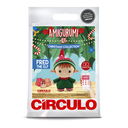Circulo Amigurumi Kit - Christmas Collection (Fred The Elf)