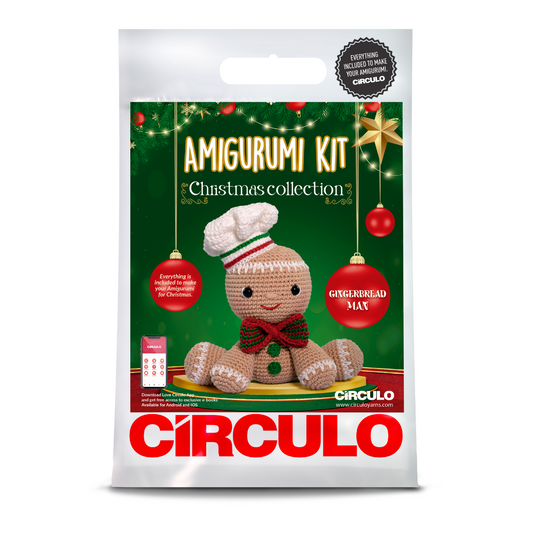 Circulo Amigurumi Kit - Christmas Collection (Gingerbread Man)