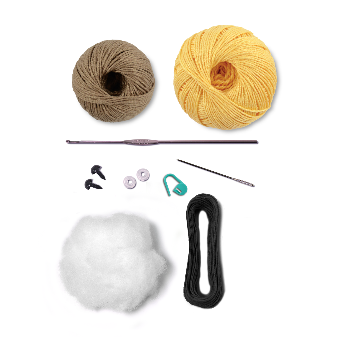 Circulo Amigurumi Kit - Safari Animals Baby Collection (Giraffe)