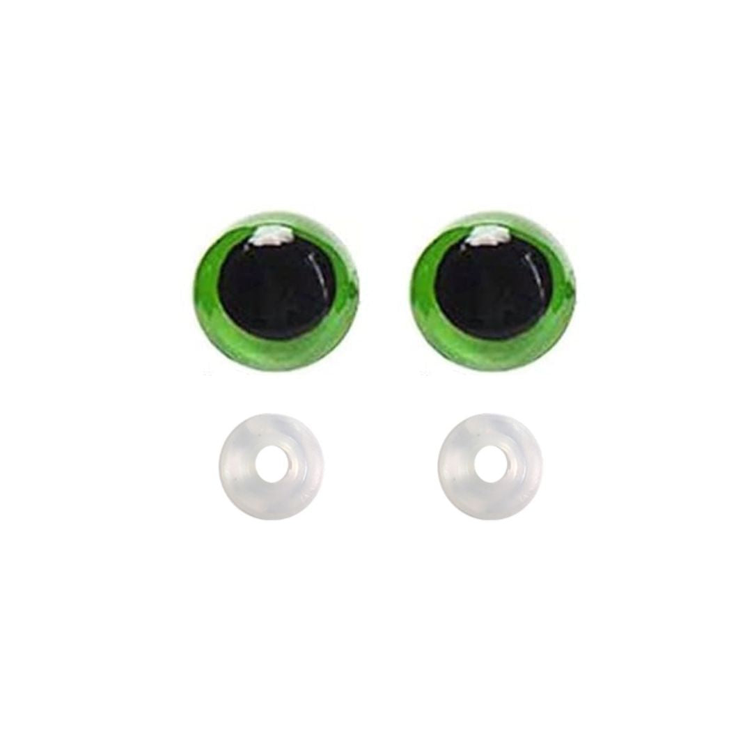Handmayk Amigurumi Eyes (Pack of 2) (Green)