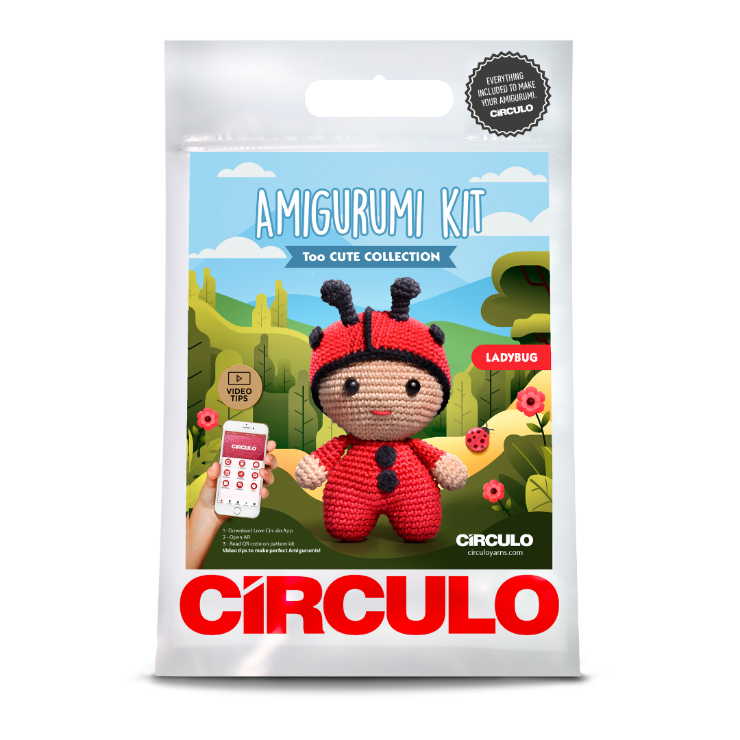 Circulo Amigurumi Kit - Too Cute Collection (Ladybug)