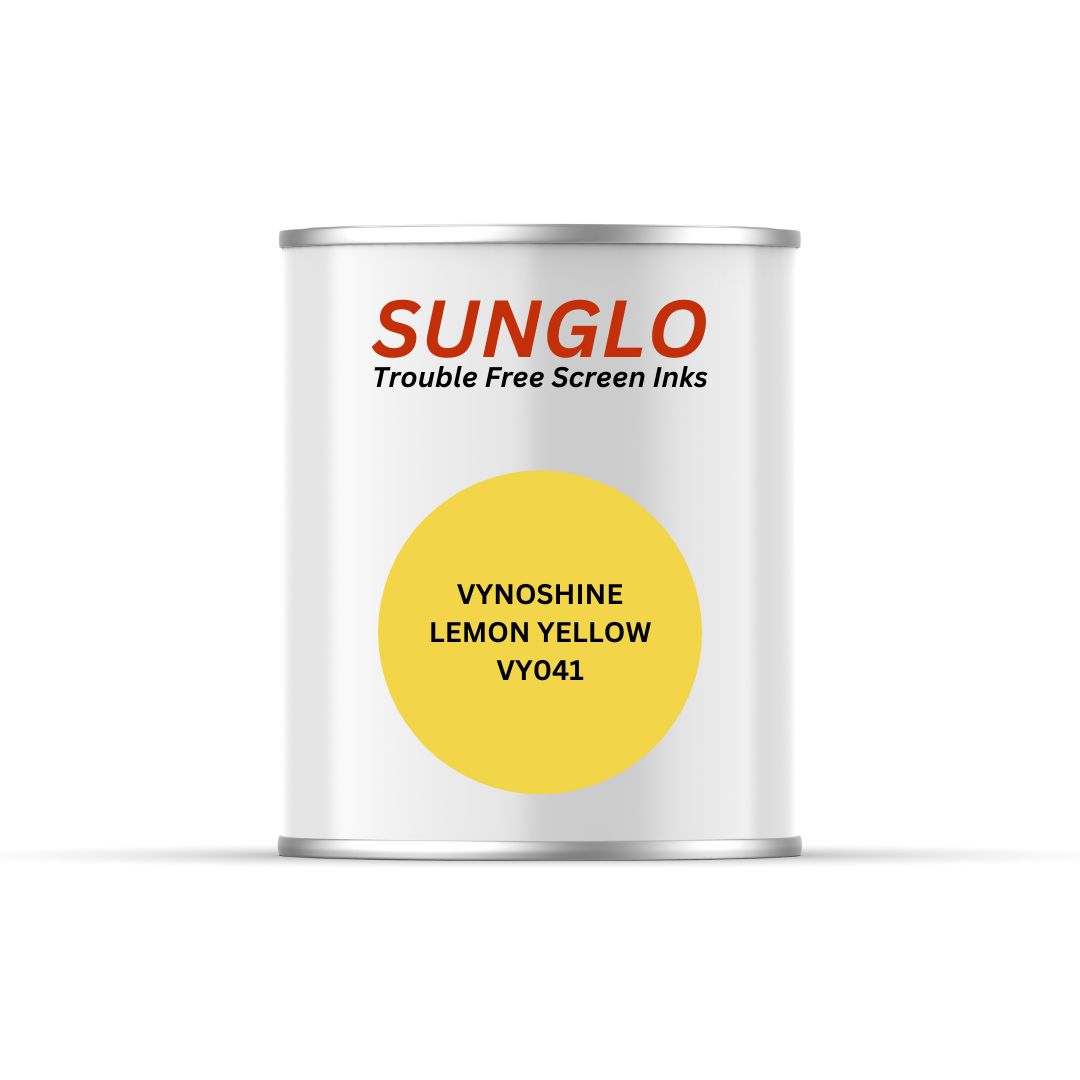 Fujifilm Sunglo Vynoshine Screen Printing Ink (Gloss) (Lemon Yellow)