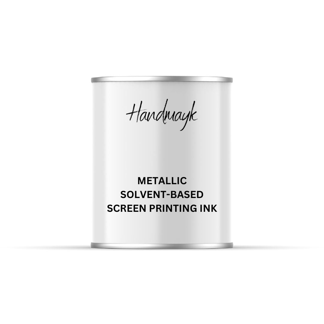 Handmayk Metallic Solvent-Based Screen Printing Ink (Matte)