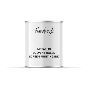 Handmayk Metallic Solvent-Based Screen Printing Ink (Matte)