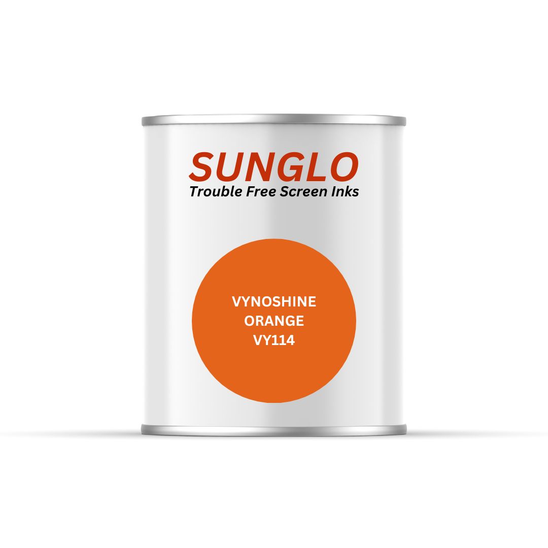 Fujifilm Sunglo Vynoshine Screen Printing Ink (Gloss) (Orange)