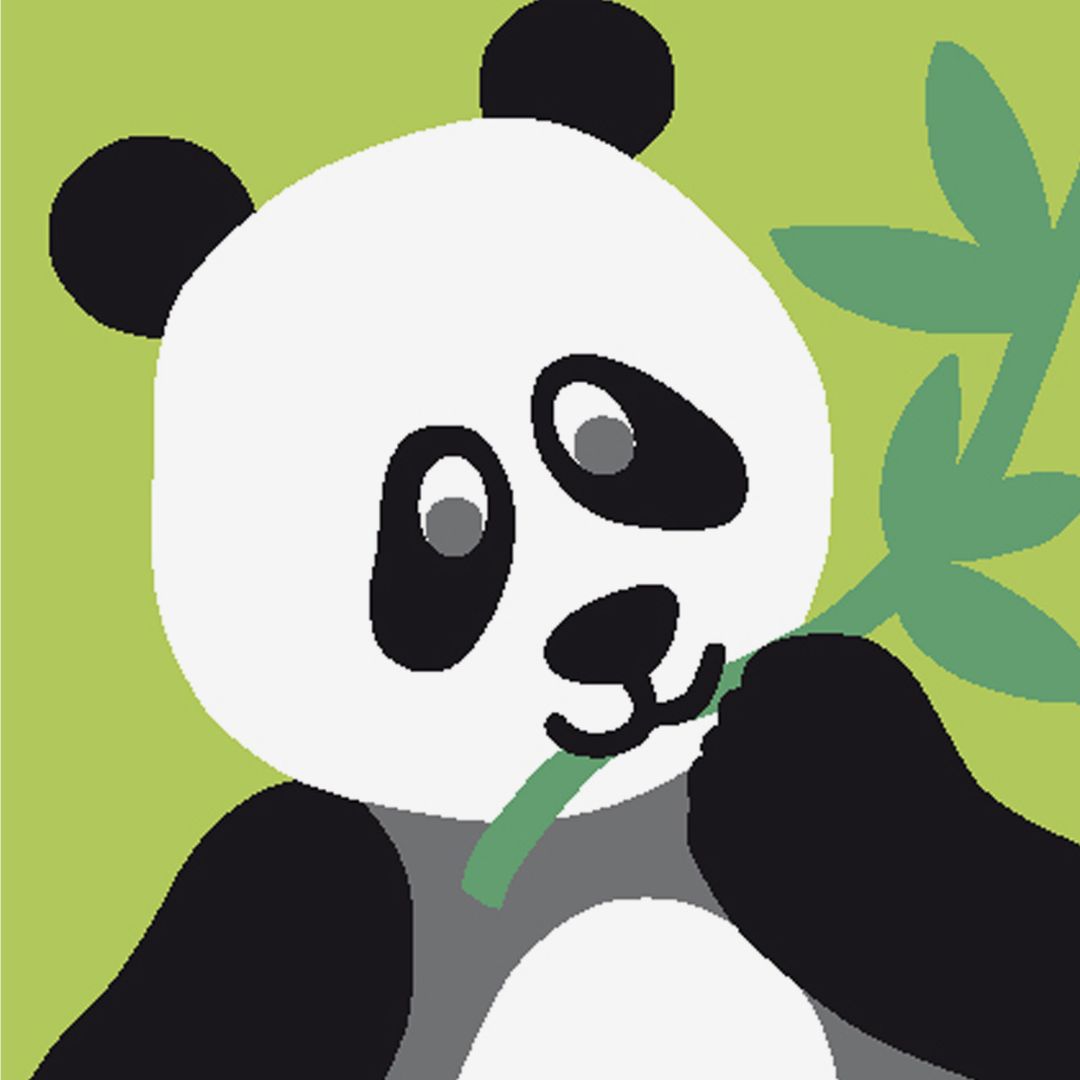DMC Tapestry Kit - Kids Craft (Panda)