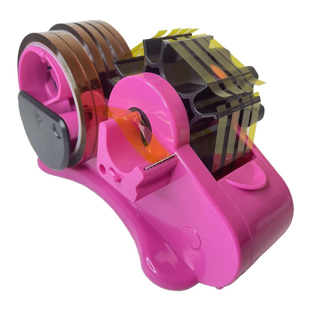 Handmayk Semi-Automatic Heat Resistant Tape Dispenser (Pink)