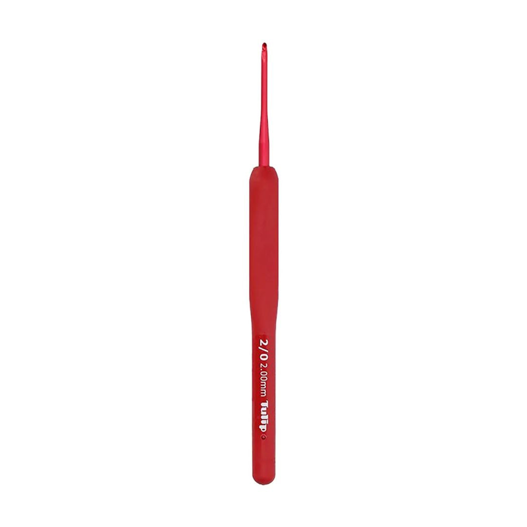 Tulip Etimo Red Crochet Hook (2mm)