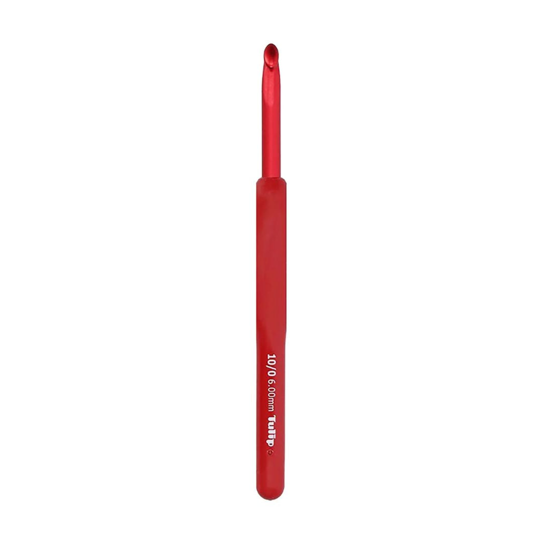 Tulip Etimo Red Crochet Hook (6mm)