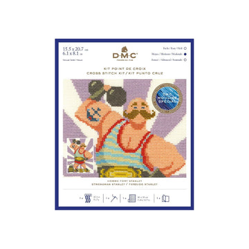 DMC Cross Stitch Kit - Circus (Strongman Stanley)