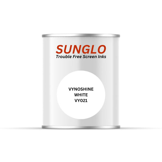 Fujifilm Sunglo Vynoshine Screen Printing Ink (Gloss) (White)