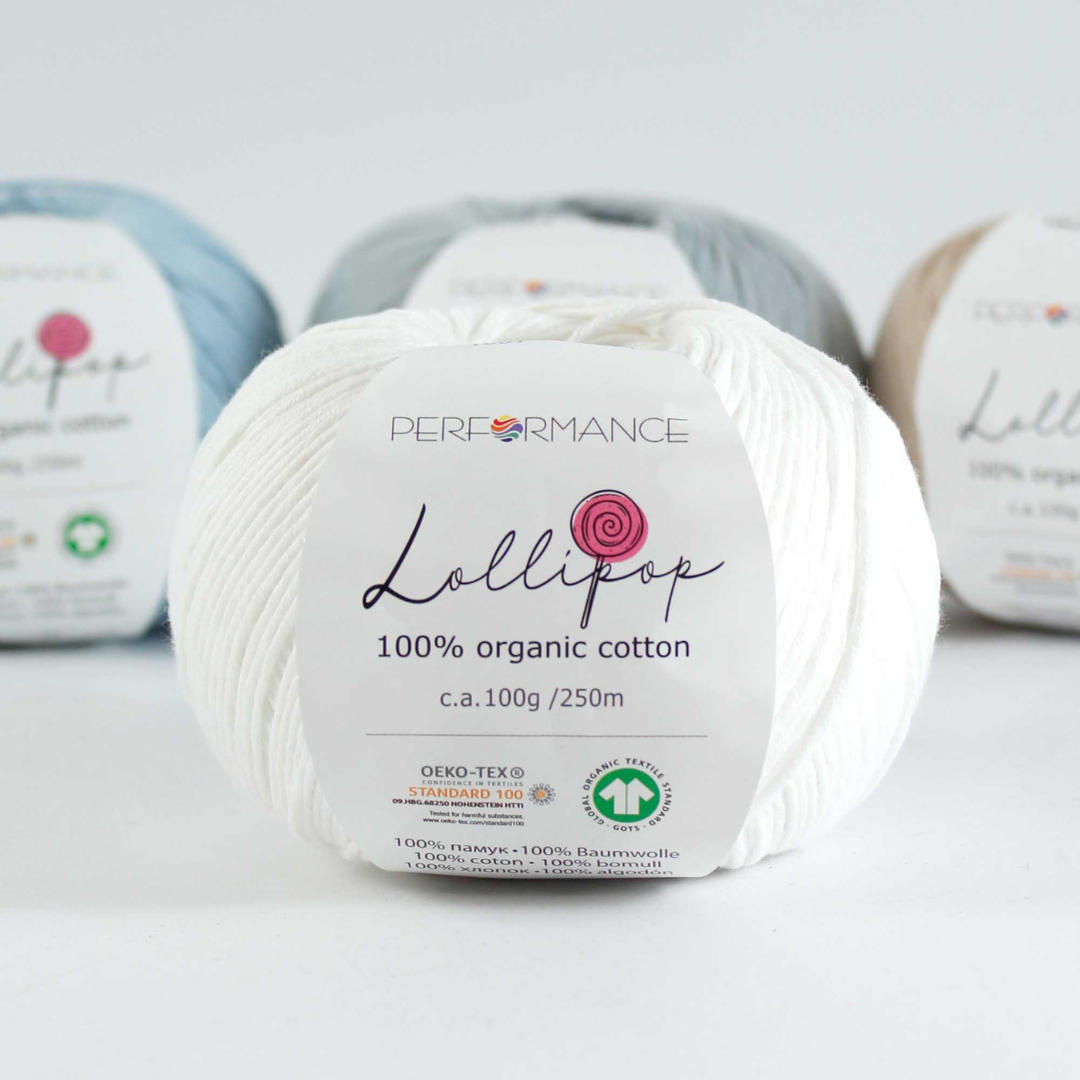Performance Lollipop Solids Yarn (1001)