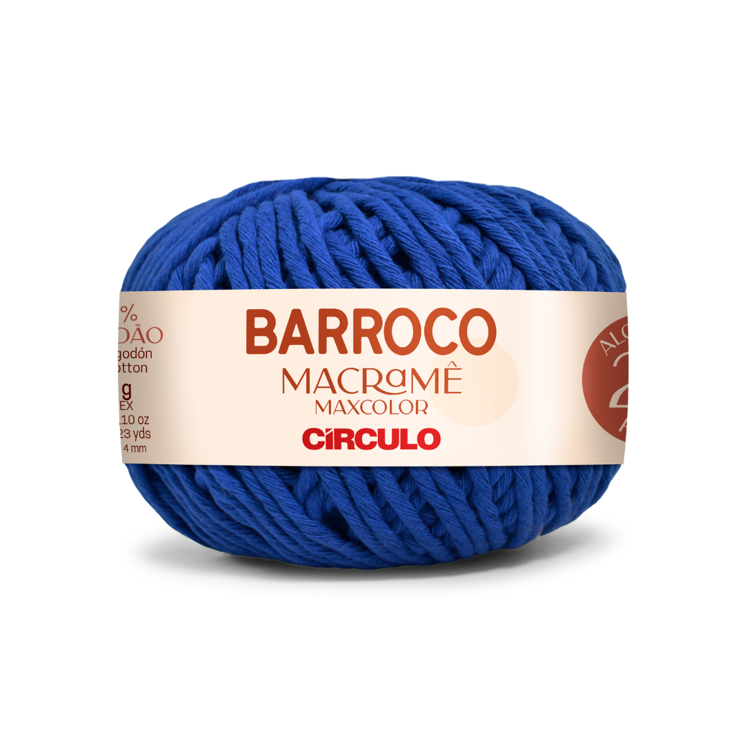 Circulo Barroco Macramé Maxcolor Cord (4mm) (2770)