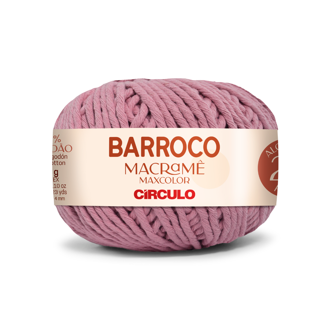 Circulo Barroco Macramé Maxcolor Cord (4mm) (3390)