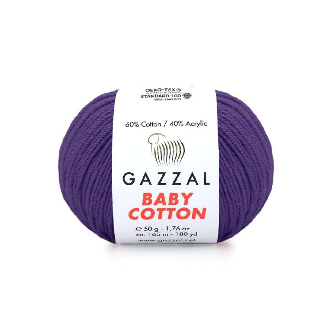 Gazzal Baby Cotton Yarn (3440)