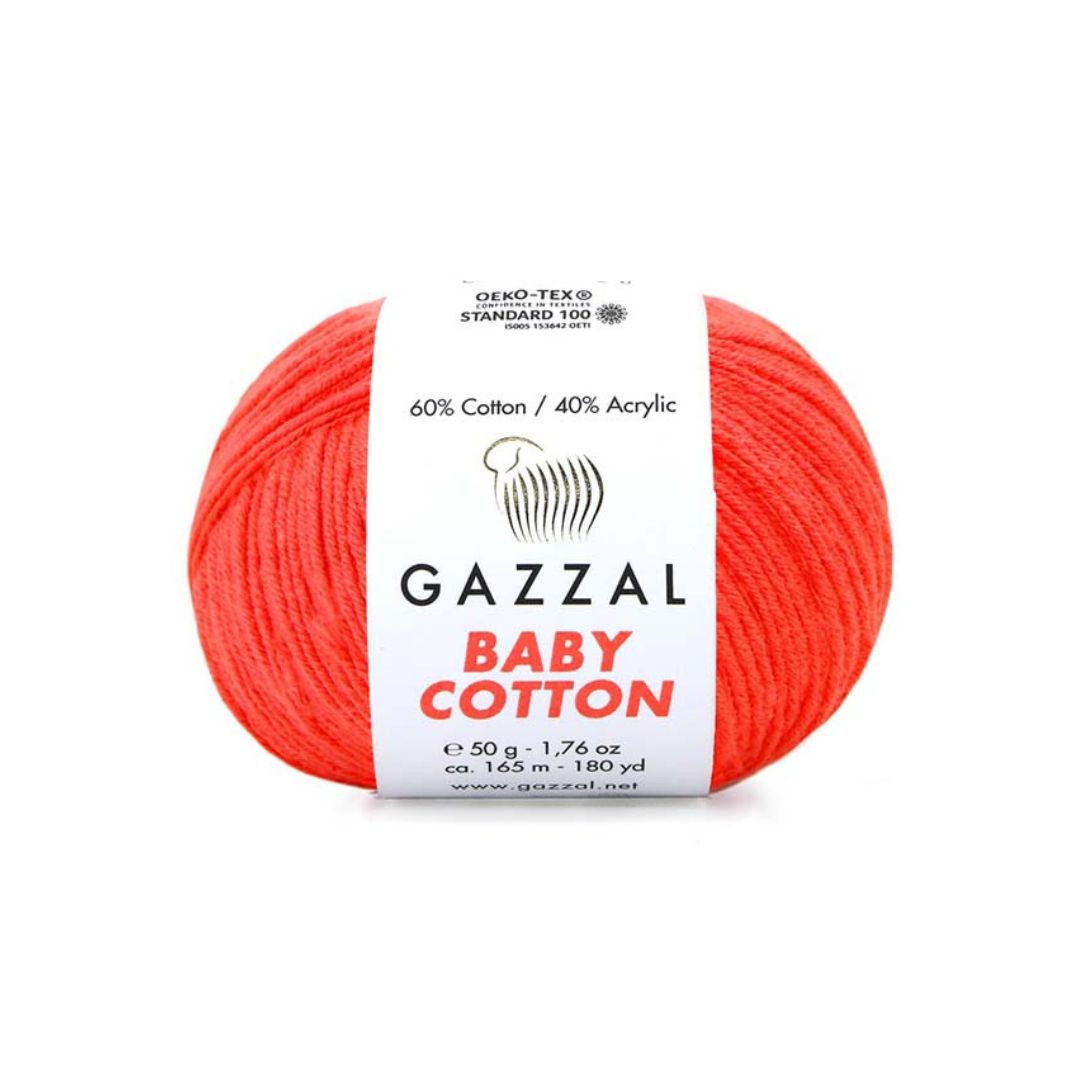 Gazzal Baby Cotton Yarn (3459)