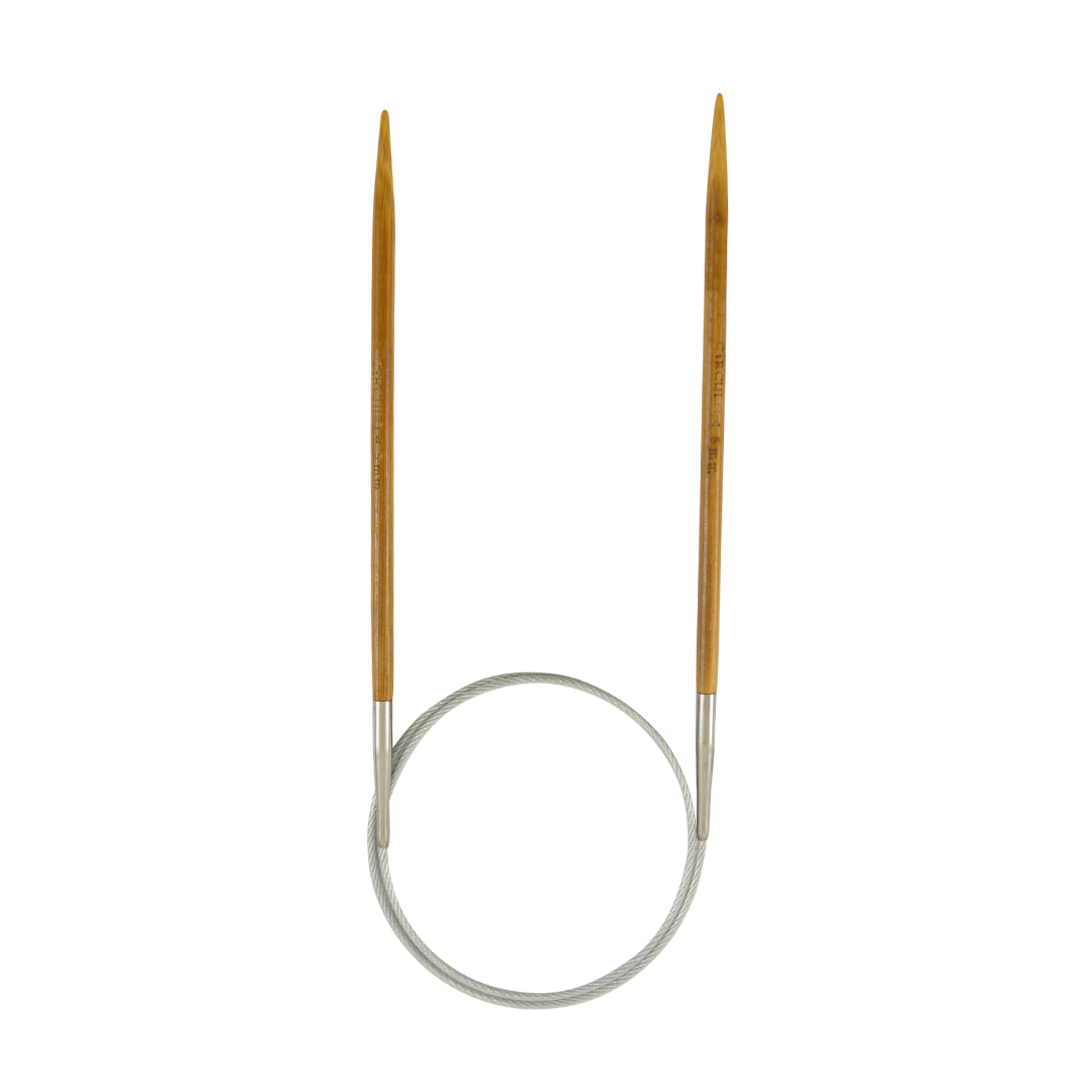 Circulo Bamboo Fixed Circular Knitting Needles (60cm) (4.5mm)