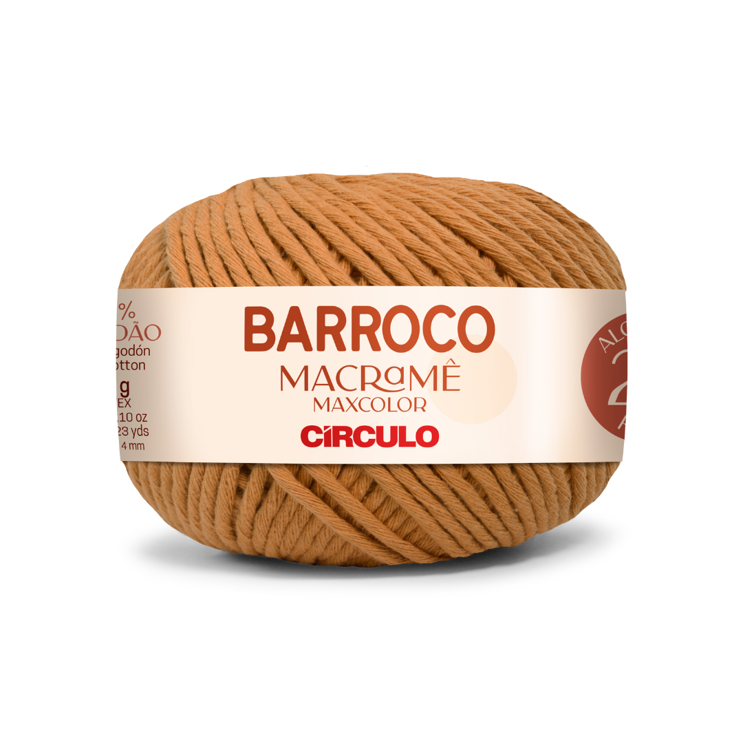 Circulo Barroco Macramé Maxcolor Cord (4mm) (7207)