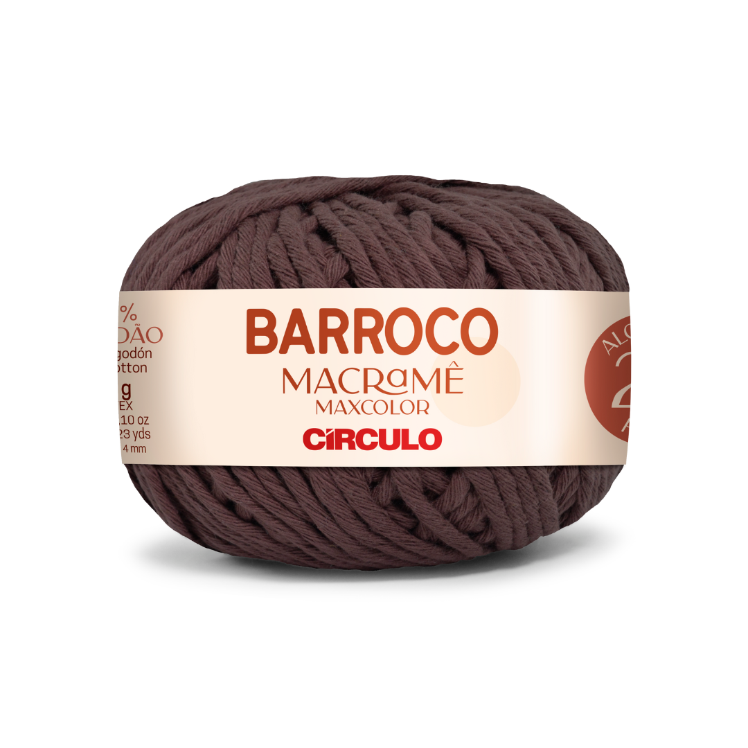 Circulo Barroco Macramé Maxcolor Cord (4mm) (7311)
