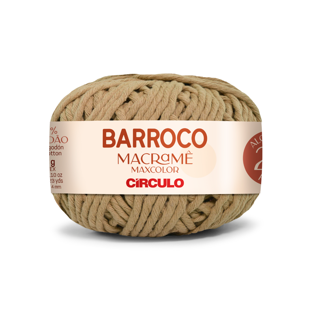 Circulo Barroco Macramé Maxcolor Cord (4mm) (7625)