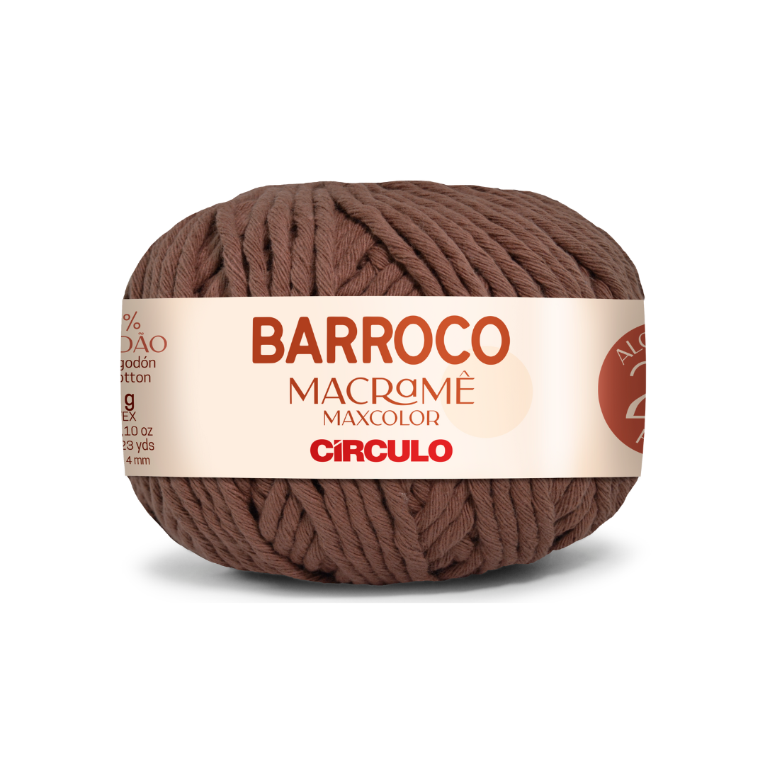 Circulo Barroco Macramé Maxcolor Cord (4mm) (7738)