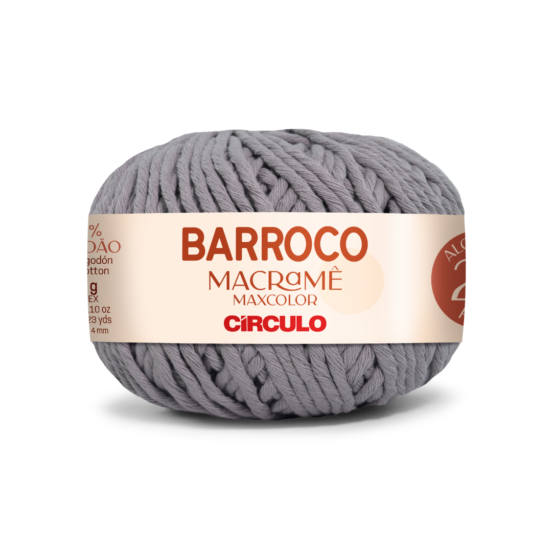 Circulo Barroco Macramé Maxcolor Cord (4mm) (8212)