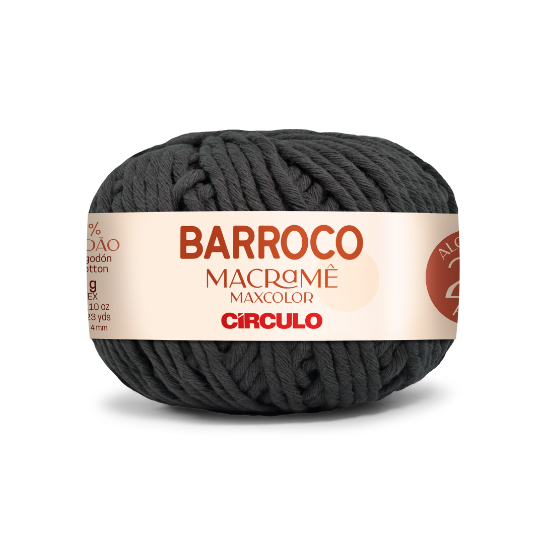 Circulo Barroco Macramé Maxcolor Cord (4mm) (8323)