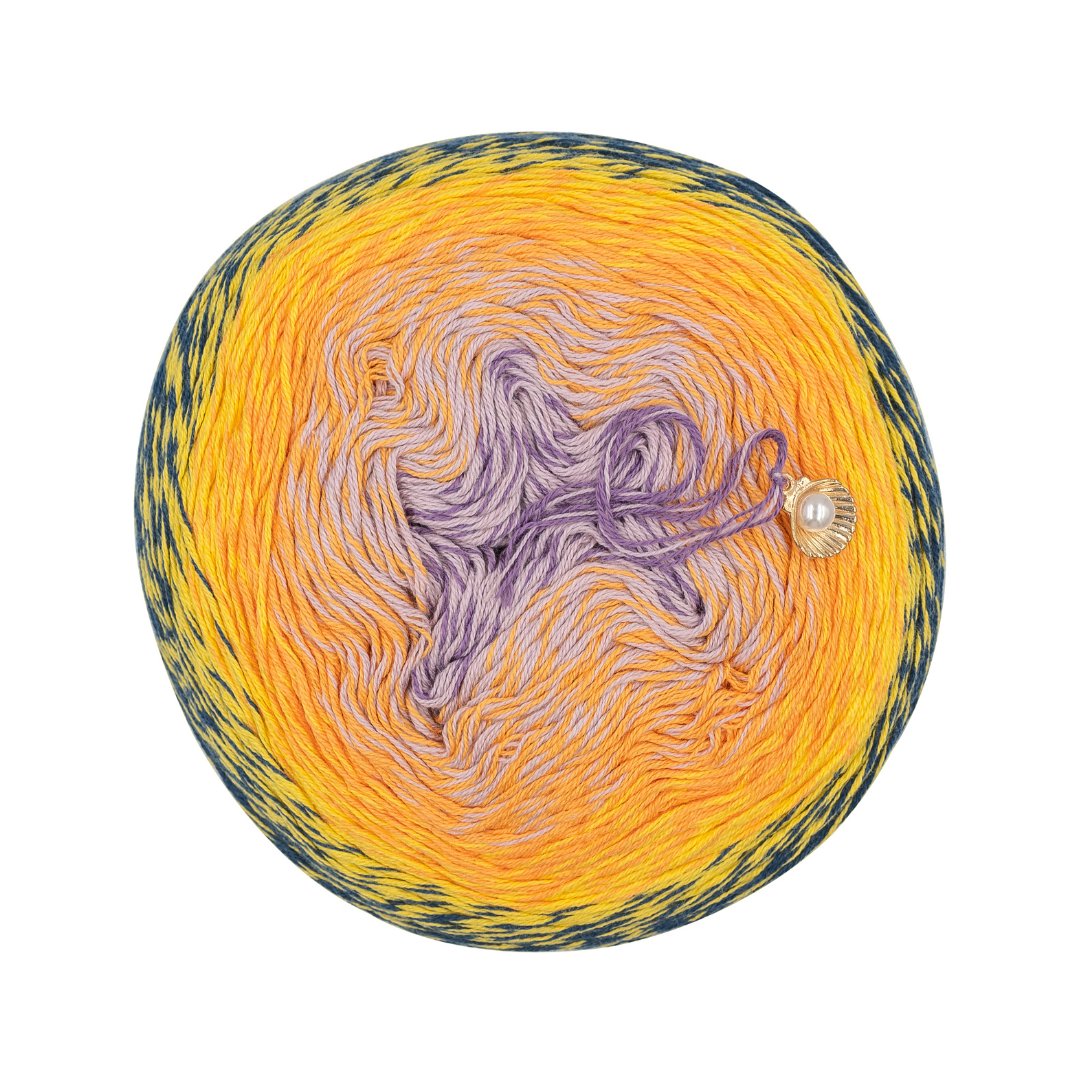 Handmayk Twirlicious Yarn (Tangoberry Halo-halo)