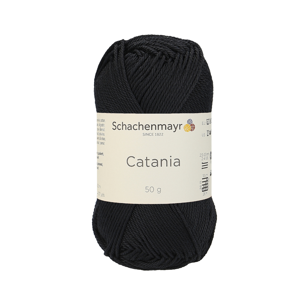 Schachenmayr Catania Yarn (Black)