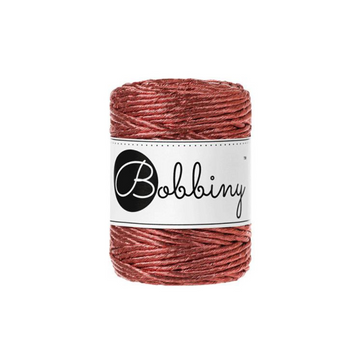 Bobbiny Macramé Cord (3mm) (Metallic Copper)