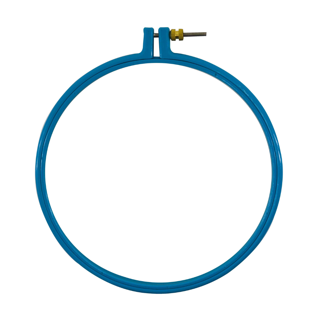 Circulo Plastic Embroidery Hoop (Blue)