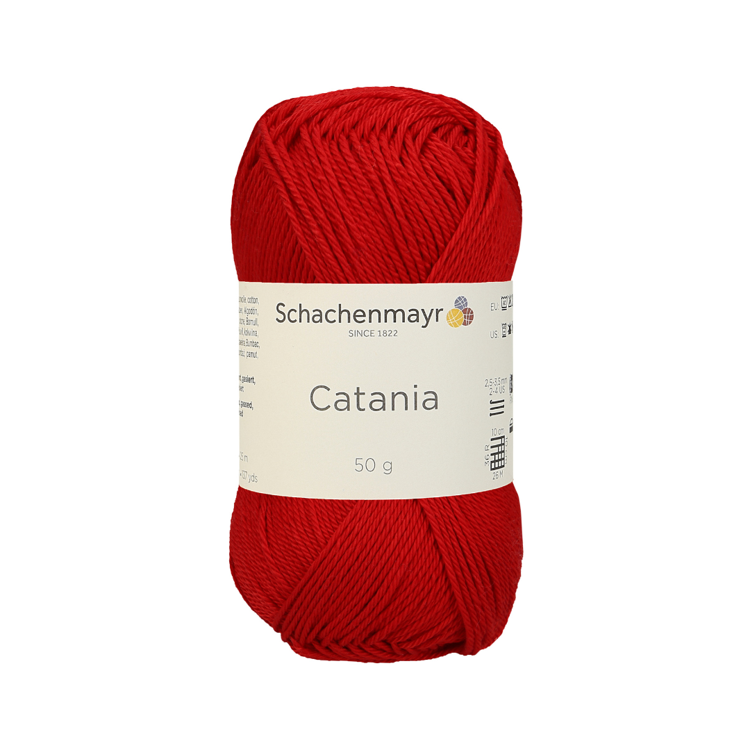 Schachenmayr Catania Yarn (Red)