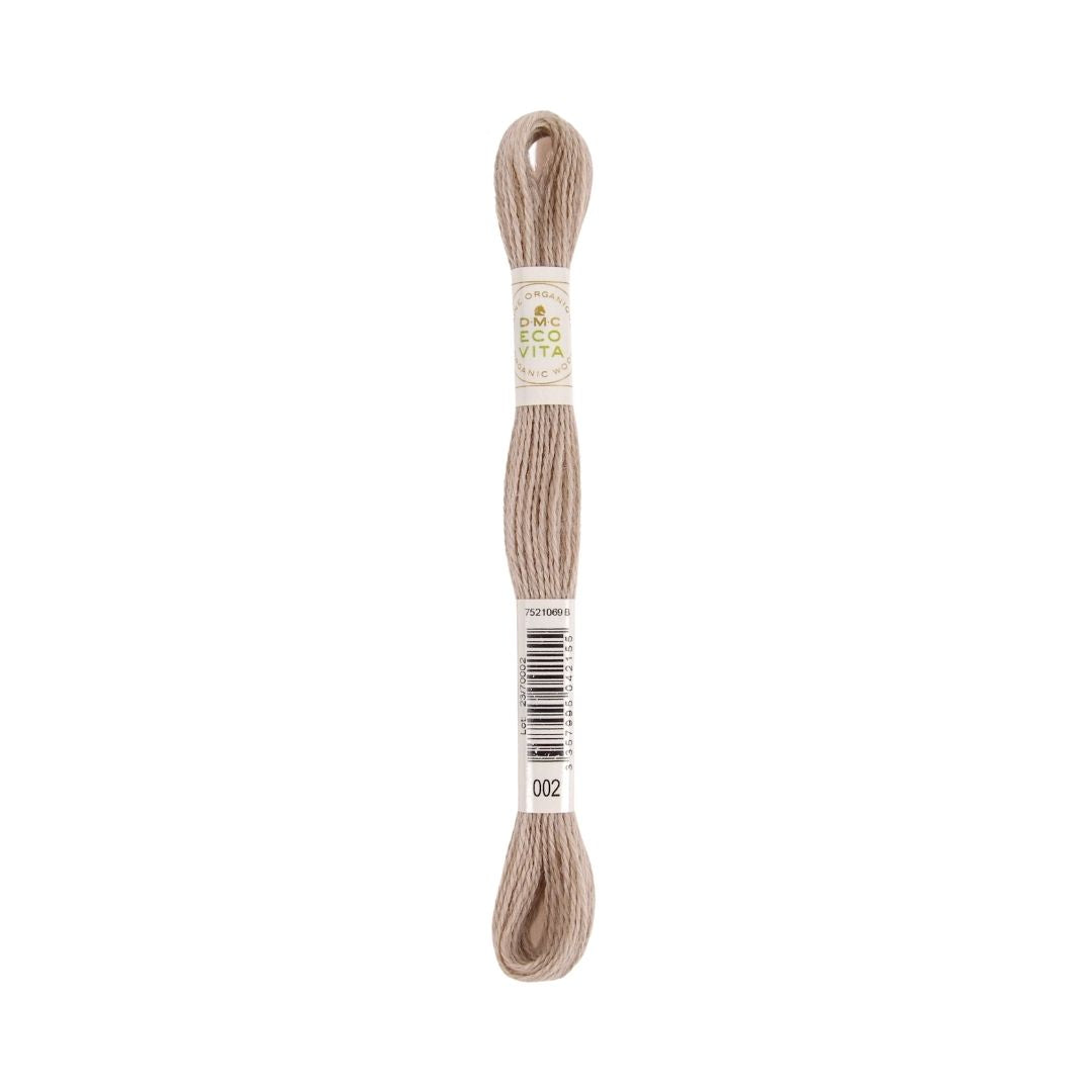 DMC Eco Vita Naturally Dyed Organic Wool Embroidery Thread (002)