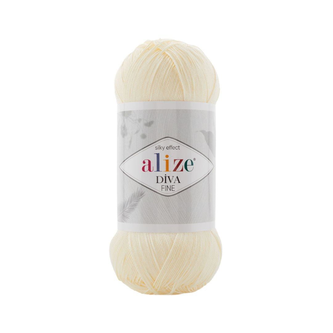 Alize Diva Fine Yarn (01)