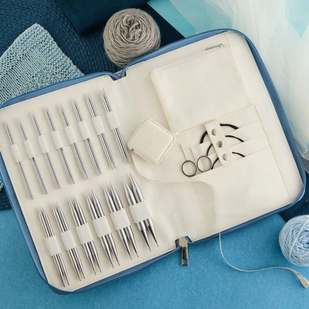 KnitPro Nova Normal Grande Interchangeable Circular Knitting Needles Set (13cm)