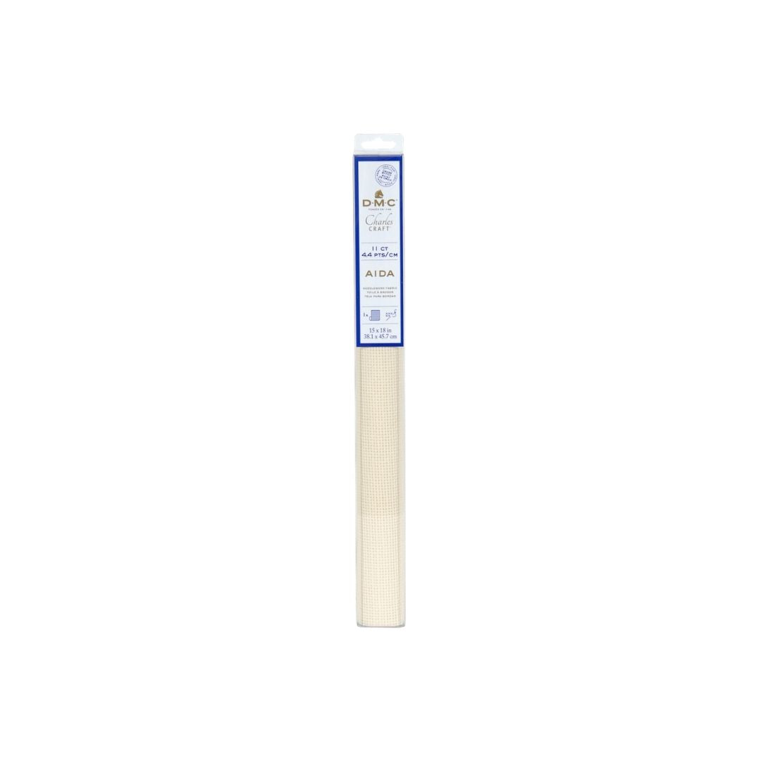 DMC Aida 11ct Fabric (Pre-Cut) (Ecru)