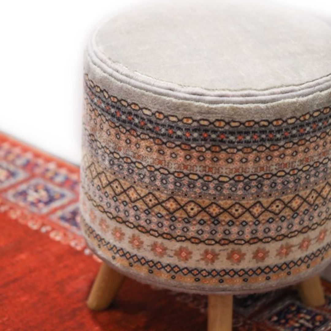 Merinos Persian Carpet Pouf